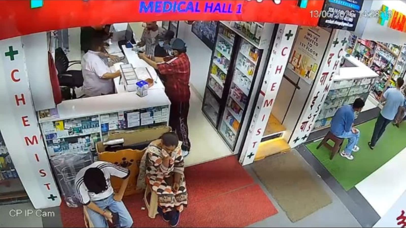 Cashier shot dead inside Chandigarh chemist shop; assailants flee on scooter | Chandigarh News