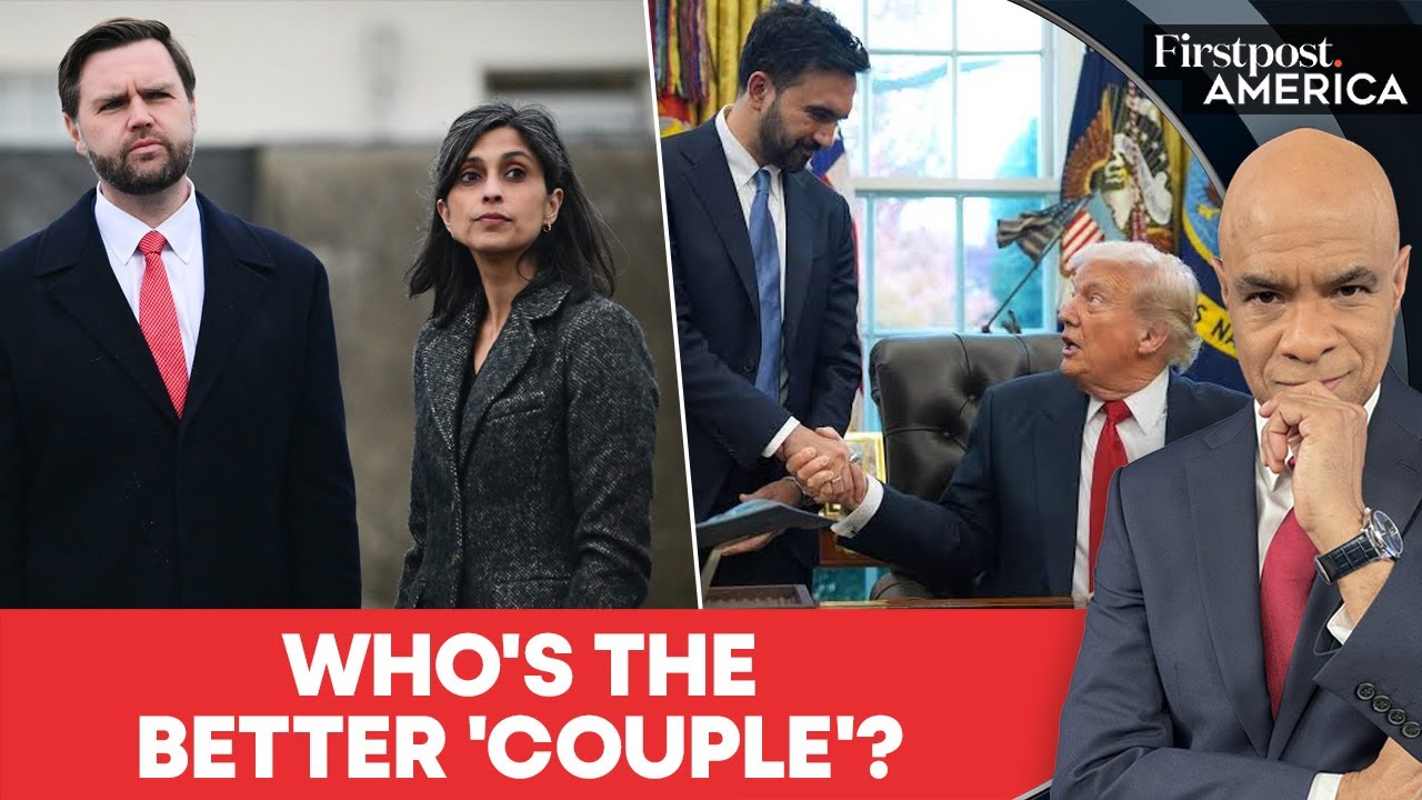 JD Vance’s Awkward Moment With Usha Sparks Marriage Speculation | Firstpost America | N18G