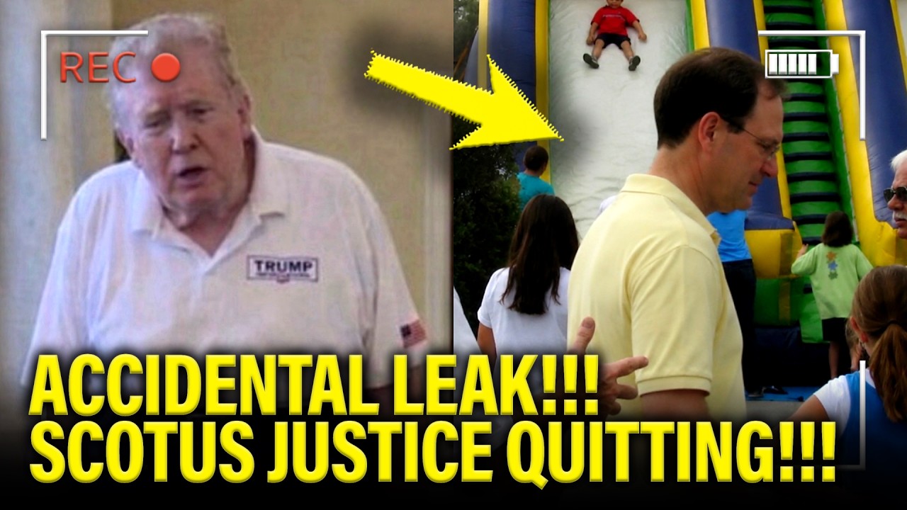 🚨SCOTUS Justice ACCIDENTALLY LEAKS he is QUITTING?!!