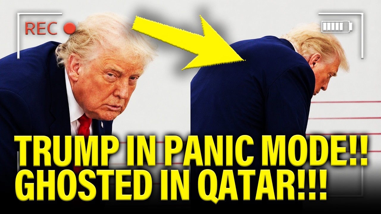 Trump PANICS as he GETS GHOSTED in QATAR!!!!