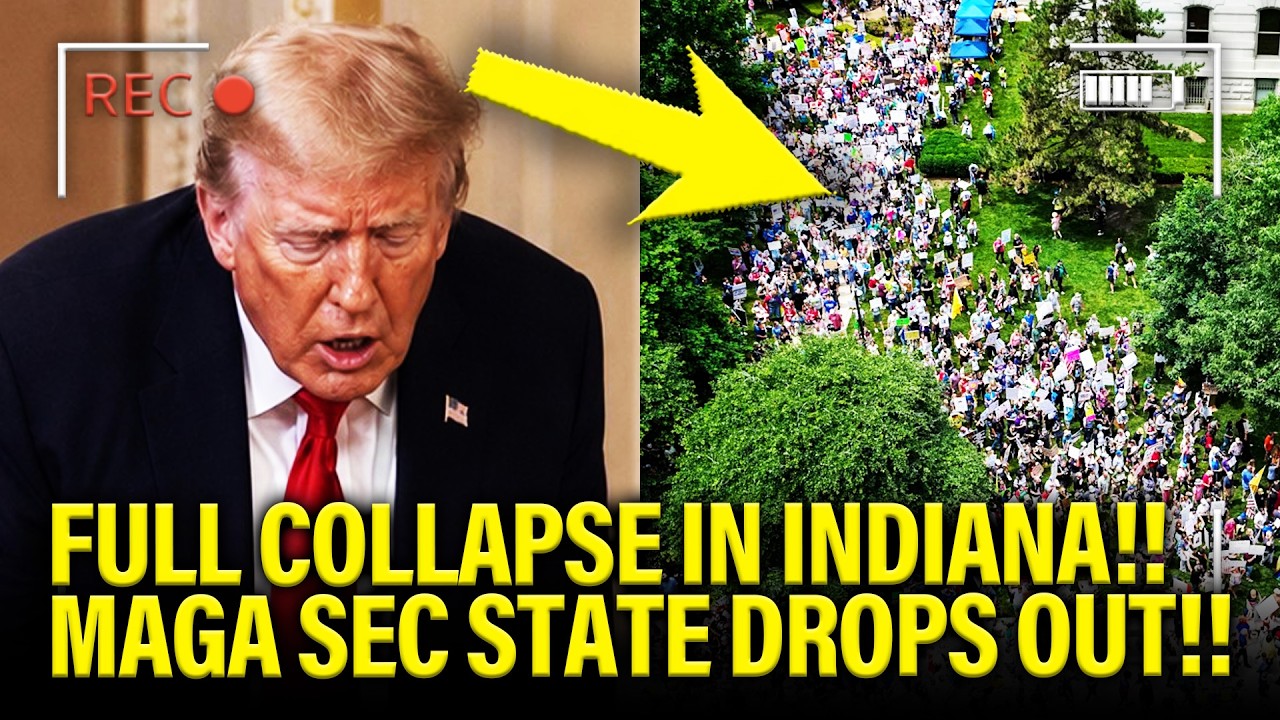Trump GETS RUDE AWAKENING as he COLLAPSES IN…INDIANA?!!