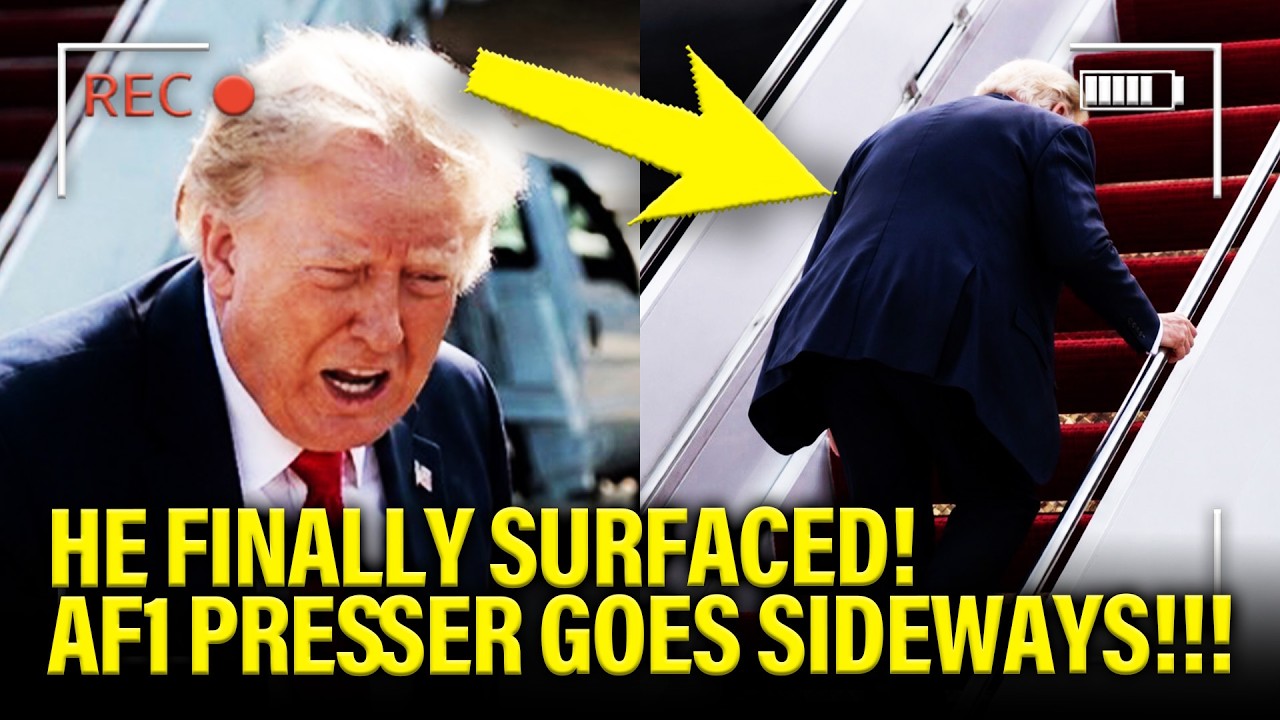 Trump Finally SURFACES and INSTANTLY CRASHES OUT in Presser!!!