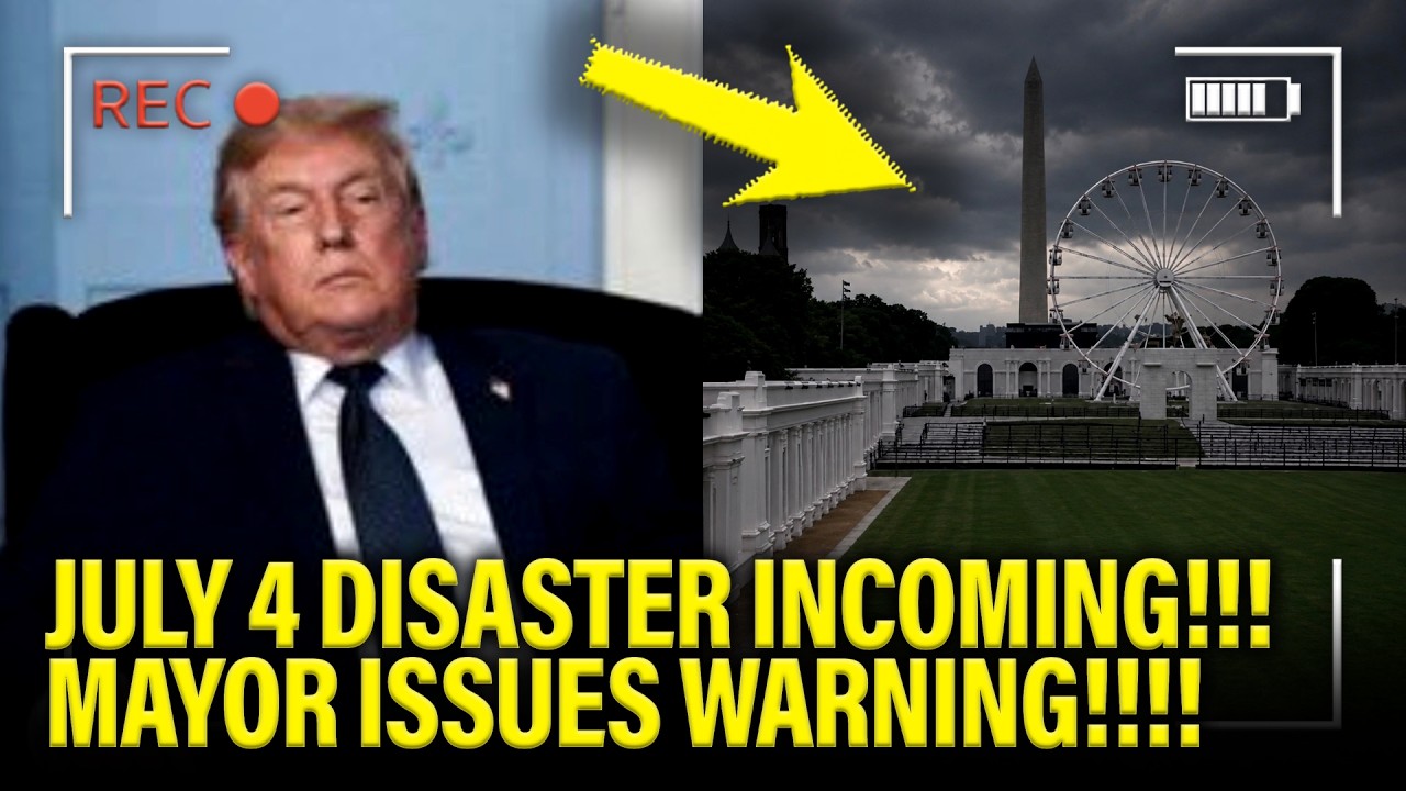 Trump PANICS as JULY 4 EVENT is SET FOR DISASTER!!!