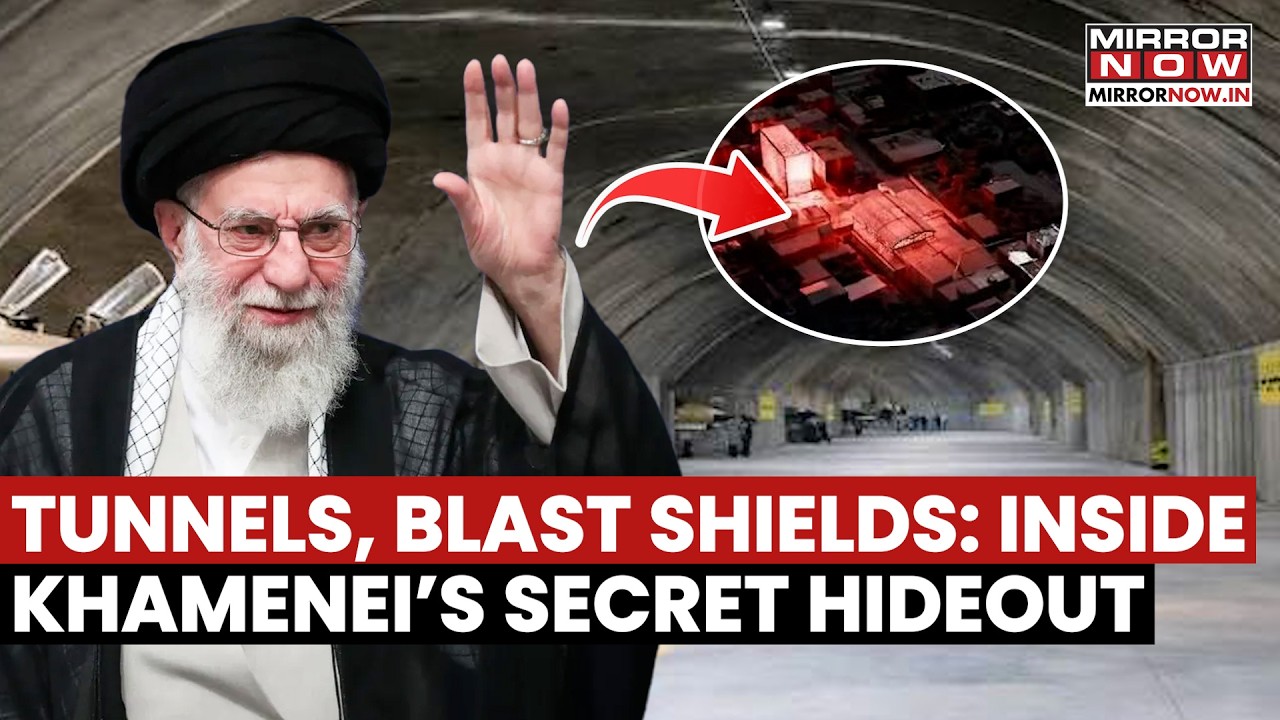 Israel Targets Khamenei’s ‘Underground Bunker’ | Inside Iran’s Blast Proof Complex, Escape Tunnels