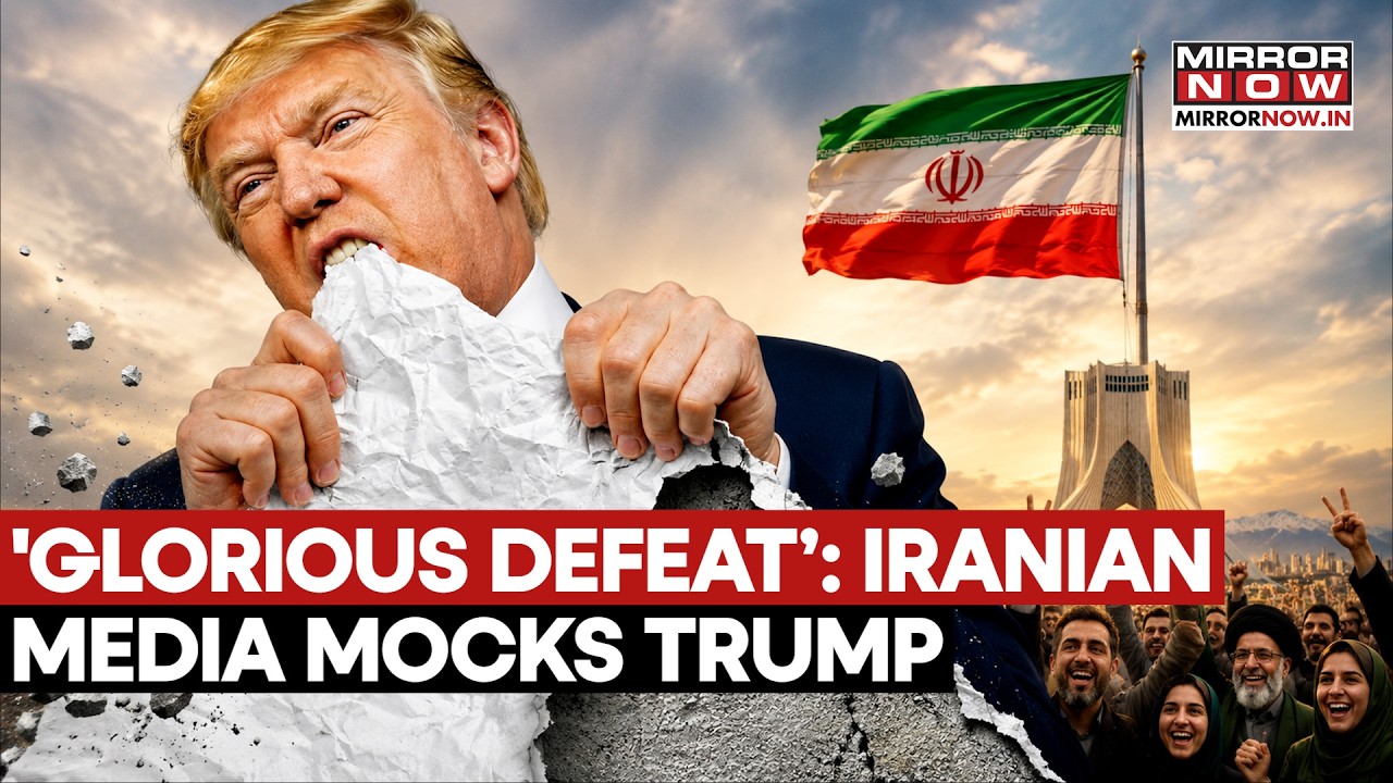 US-Iran Peace Deal: ‘From Headlines To Caricatures’, Iranian Media ‘Celebrates’ Trump’s ‘Defeat’