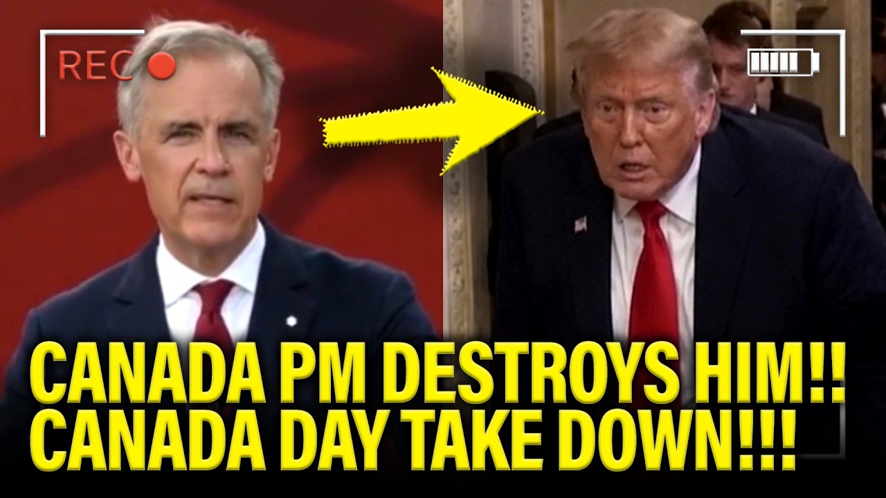 Canada PM PUTS DAGGER in Trump in POWERFUL SPEECH!!!