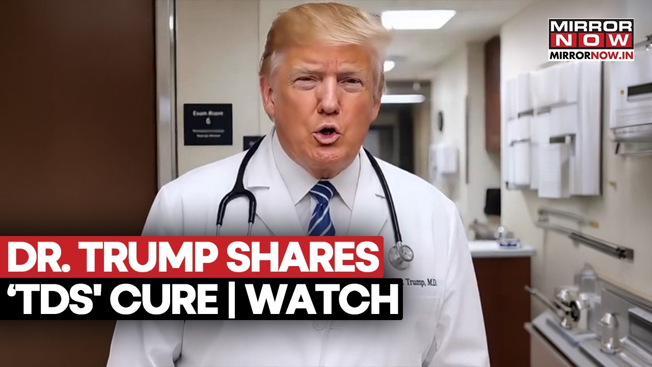 Doctor Trump Shares AI Video Claiming To Cure ‘Trump Derangement Syndrome’ Sparks Row | Watch