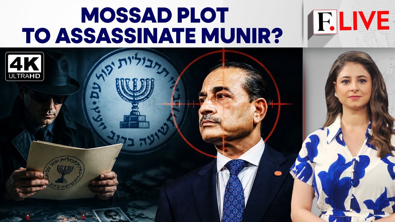 Mossad Planned To Kill Pakistan’s Asim Munir? Explosive Claim Sparks Storm | Firstpost Live | 4K