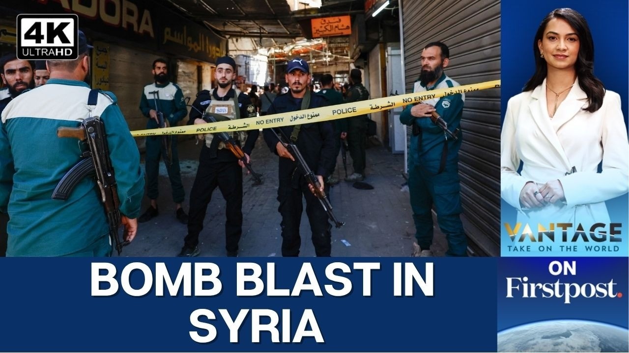 5 Killed, 16 Injured in a Bomb Blast at Damascus Cafe in Syria | Vantage on Firstpost | N18G | 4K