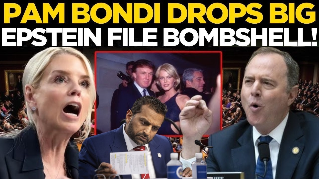 Pam Bondi LIVE: Pam Bondi & Kash Patel ‘BIG STATEMENT’ After Passage of Epstein Files Bill | US News