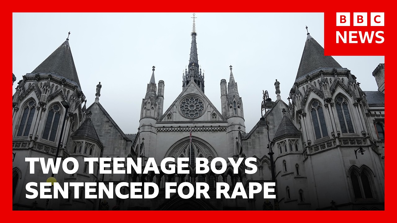Two teenage boys who raped girls given four years’ detention | BBC News