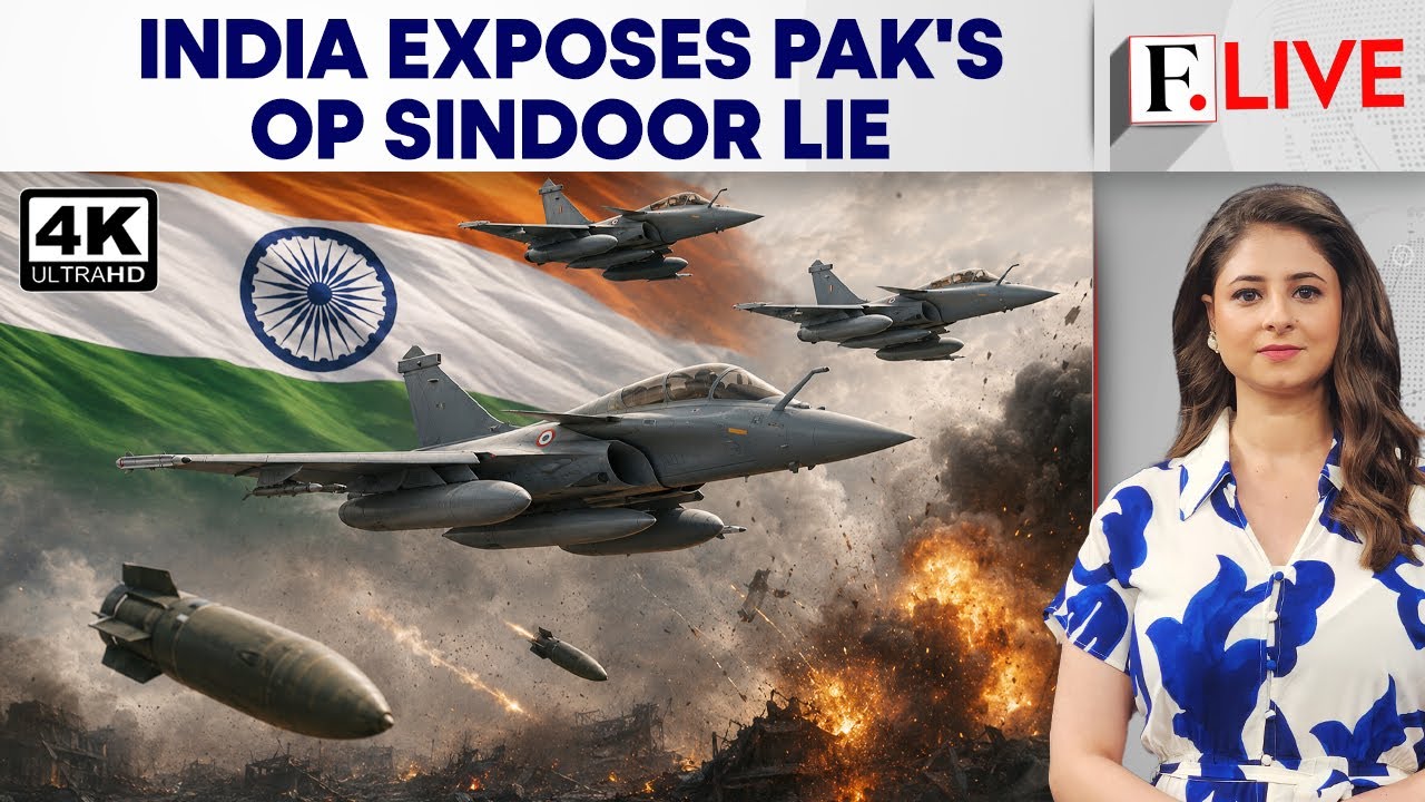 India’s Rafale Fleet Stands At 36 As Per Tender, Pak’s Op Sindoor Claim Busted | Firstpost Live | 4K