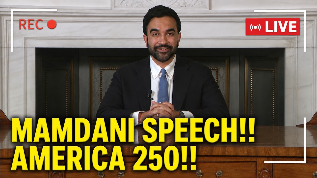 LIVE: Mamdani Delivers HISTORIC AMERICA 250 SPEECH in NYC