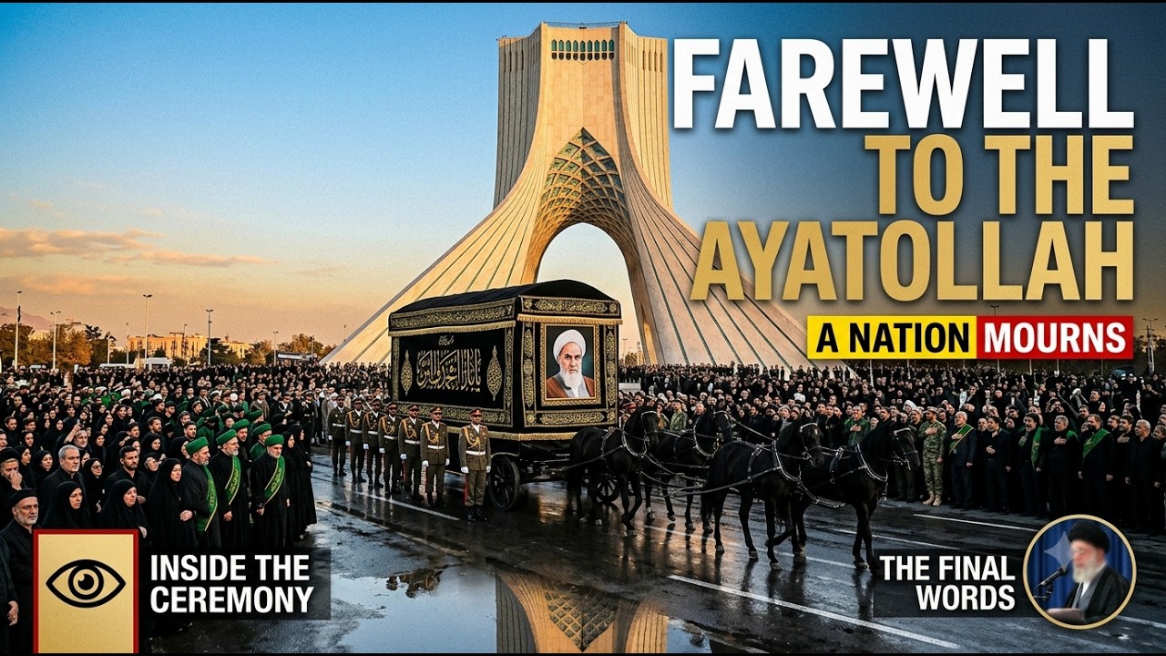 Ayatollah Ali Khamenei Funeral LIVE Updates | Iran Begins Final Farewell | Khamenei Death Funeral