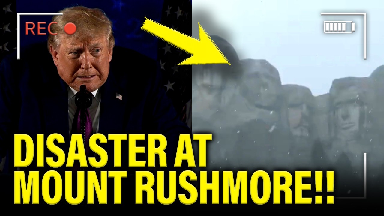 Trump has DISASTER SPEECH at MT RUSHMORE and LOOKS AWFUL!!!