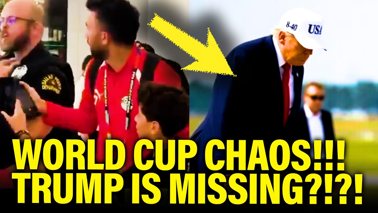 ALL HELL BREAKS LOOSE at WORLD CUP as Trump goes MISSING!