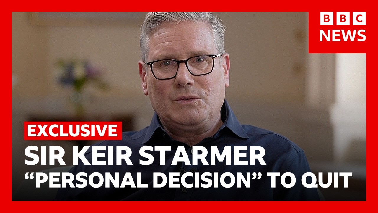 Sir Keir Starmer insists it was “personal decision” to resign in exclusive BBC interview | BBC News