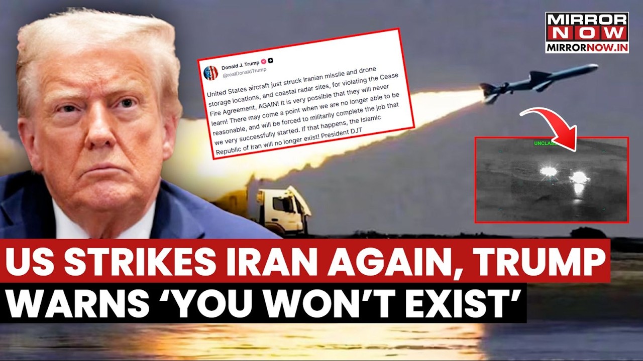 Trump Issues Dire Threat After US Hits Iran — ‘You Won’t Exist’ Message Stuns World Leaders