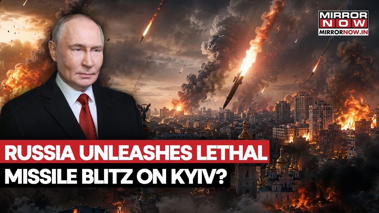 Putin’s 150 Missile Blitz Hits Kyiv: Ukraine Retaliates with Massive Strikes on Russian Refineries