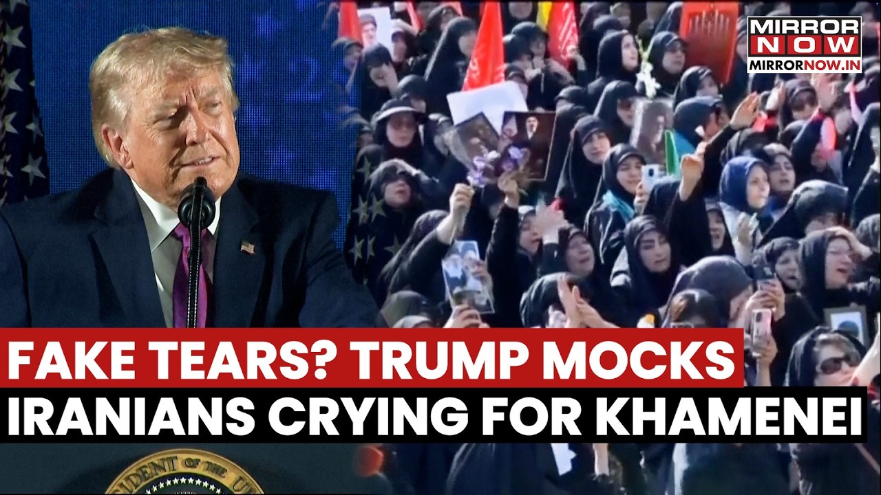 ‘Fake Tears At Khamenei’s Funeral?’ Trump Shocked By Millions Mourning: ‘I Thought People Hated Him’