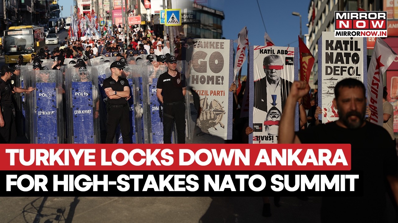 Turkey Locks Down Ahead Of NATO Summit, High Alert As Trump Heads To Ankara Amid Alliance Rift