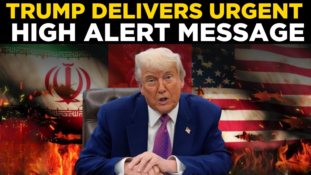 Trump LIVE: US On High Alert? Trump Issues Urgent Warning | Trump’s Emergency Announcement LIVE