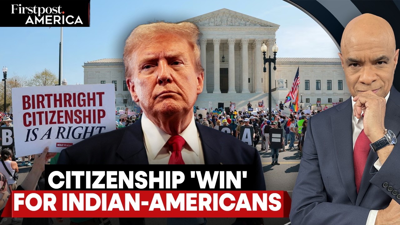 Trump’s Birthright Citizenship Order Rejected: Impact On Indians Explained | Firstpost America