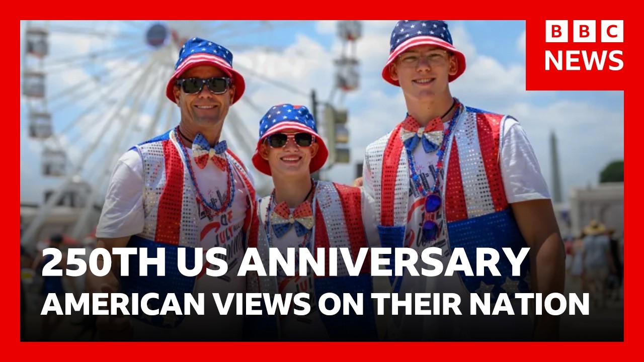 How Americans feel about their nation – 250 years after independence | BBC News