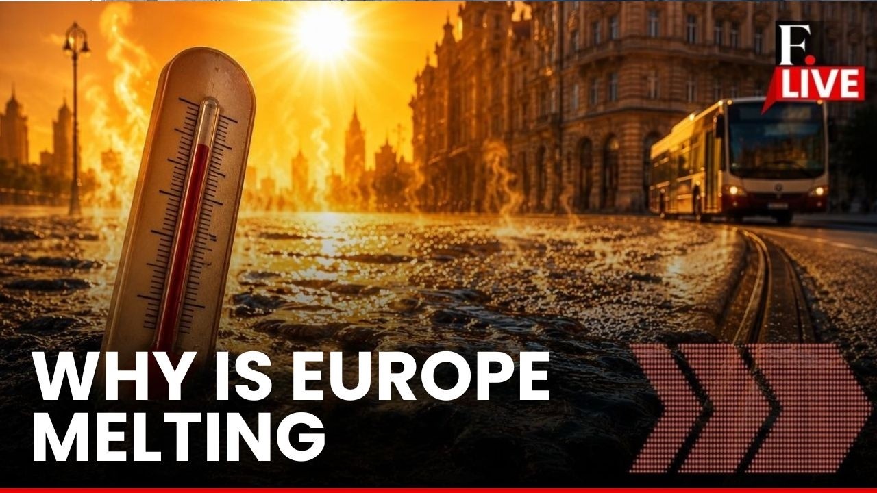 LIVE: Europe’s Historic Heatwave | 10 National Temperature Records Tumble