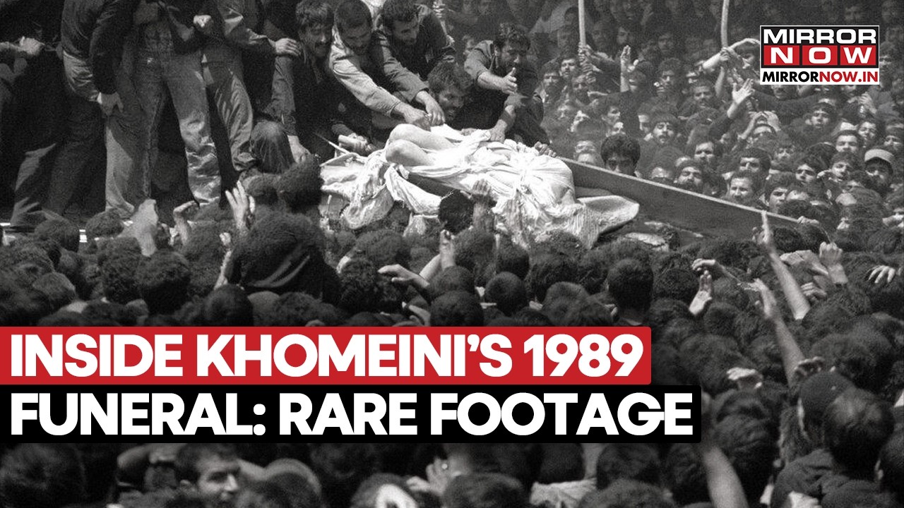 Iran’s Ayatollah Ruhollah Khomeini Funeral: Millions Attend Historic Farewell In 1989 | WATCH