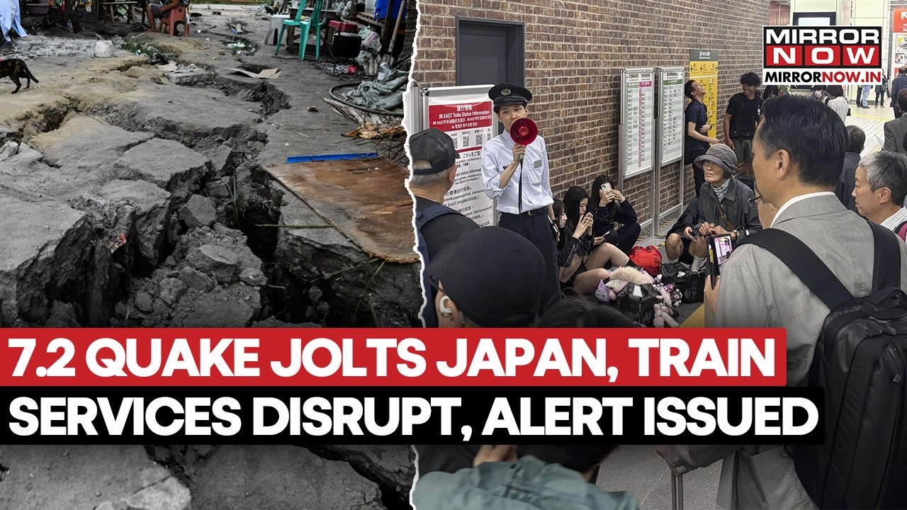 Japan Earthquake: Powerful 7.2 Magnitude Quake Rattles Iwate; Buildings Tremble, Alert Issued