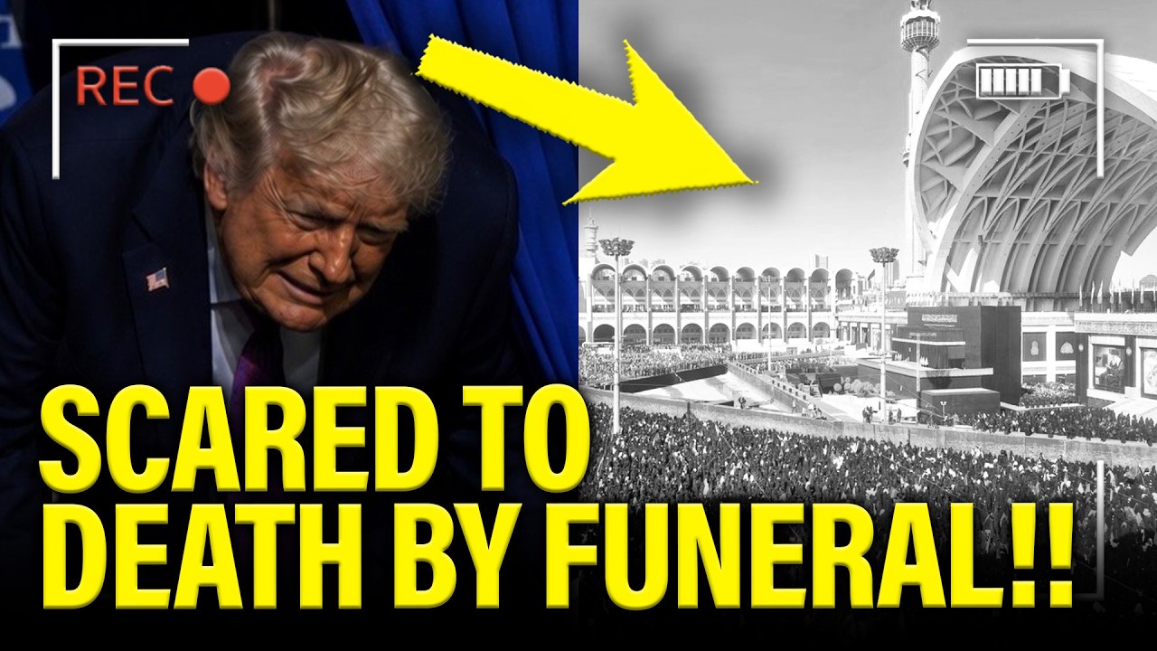 Trump gets RUDE AWAKENING as Funeral SCARES HIM to DEATH!!