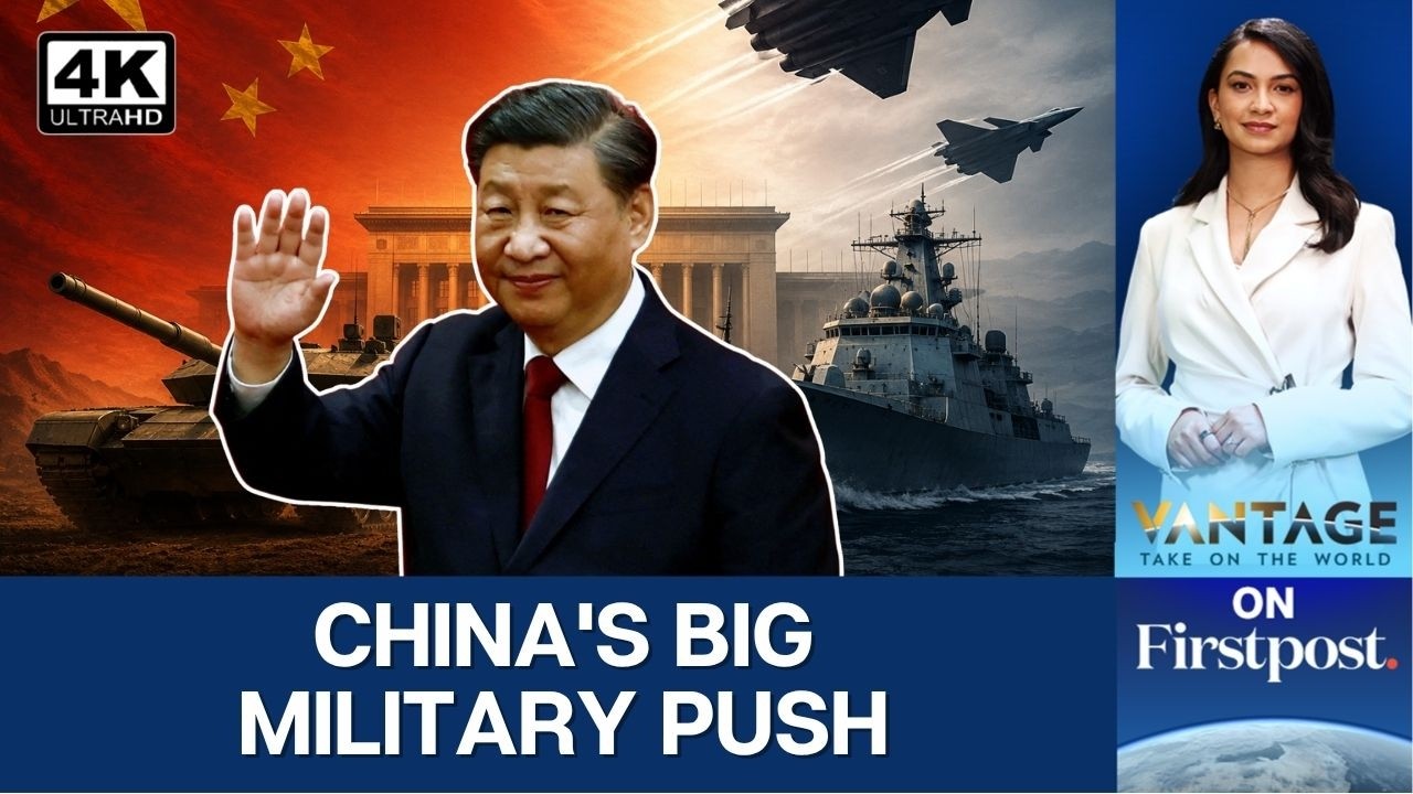 Xi Jinping Vows Stronger Military, Pledges Corruption-Free Rule | Vantage on Firstpost | 4K