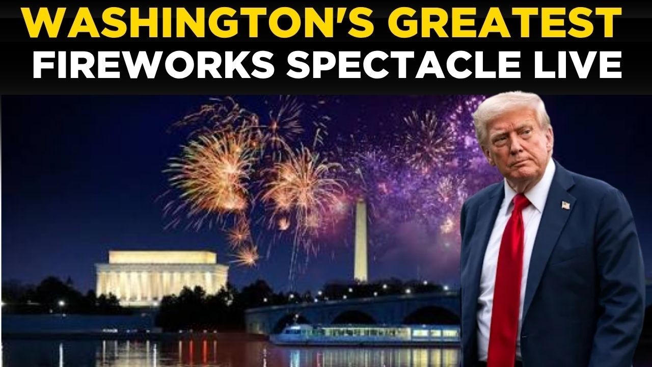 US NEWS LIVE: Millions Watch Washington’s Biggest-Ever Fireworks Celebration