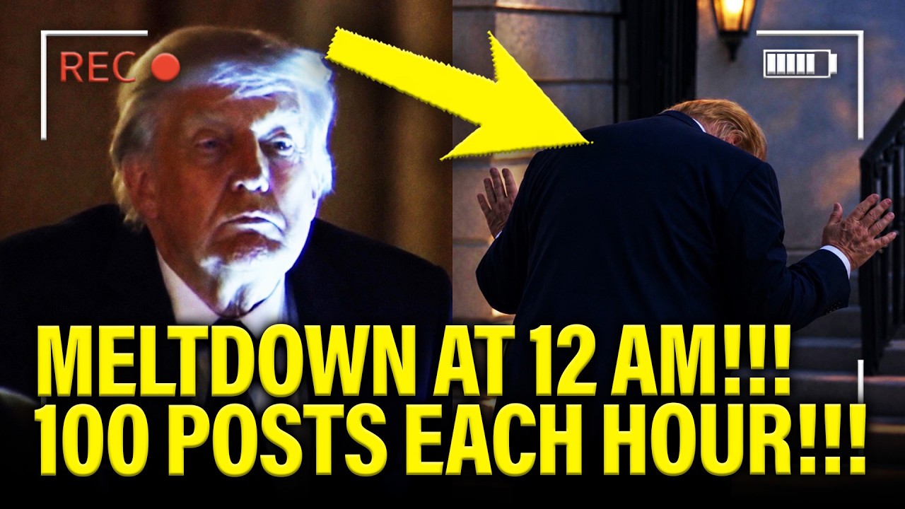 Trump has 12 AM MELTDOWN as WHEELS COME OFF!!!!