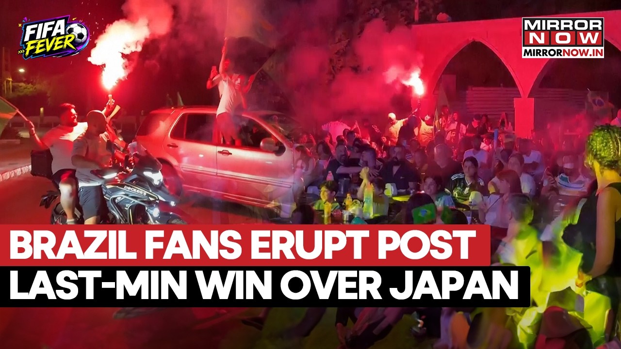 FIFA World Cup 2026: Fans Go Frenzy In Rio After Brazil’s Last-Minute Stunning Goal Against Japan
