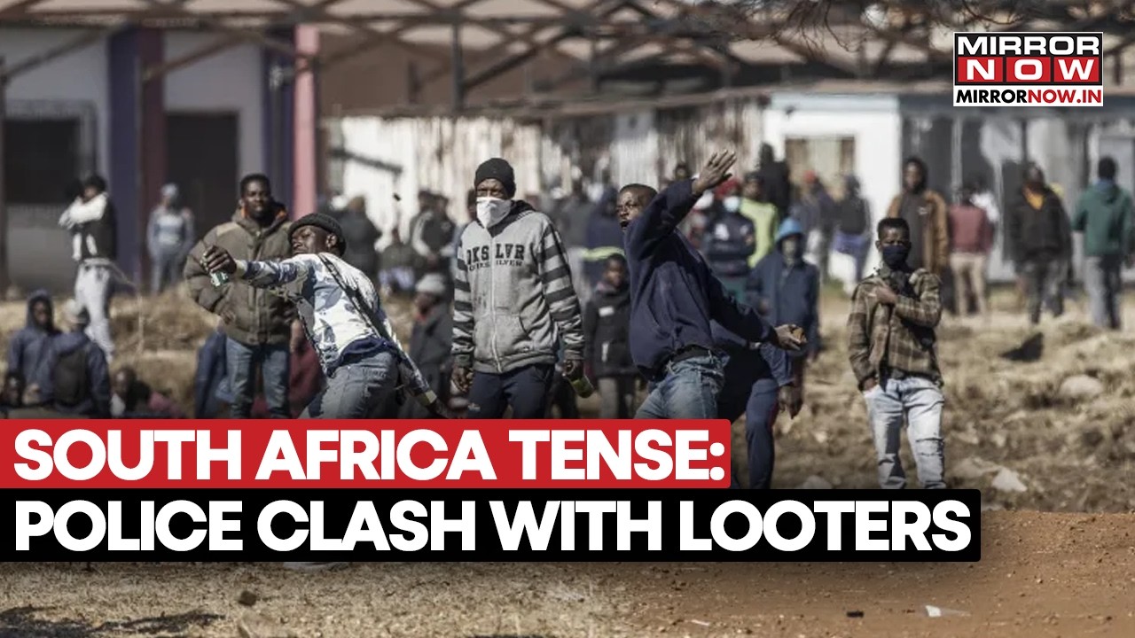 South Africa Tense: Police Fire Rubber Bullets, Arrest Looters Amid Anti-Immigration Protest