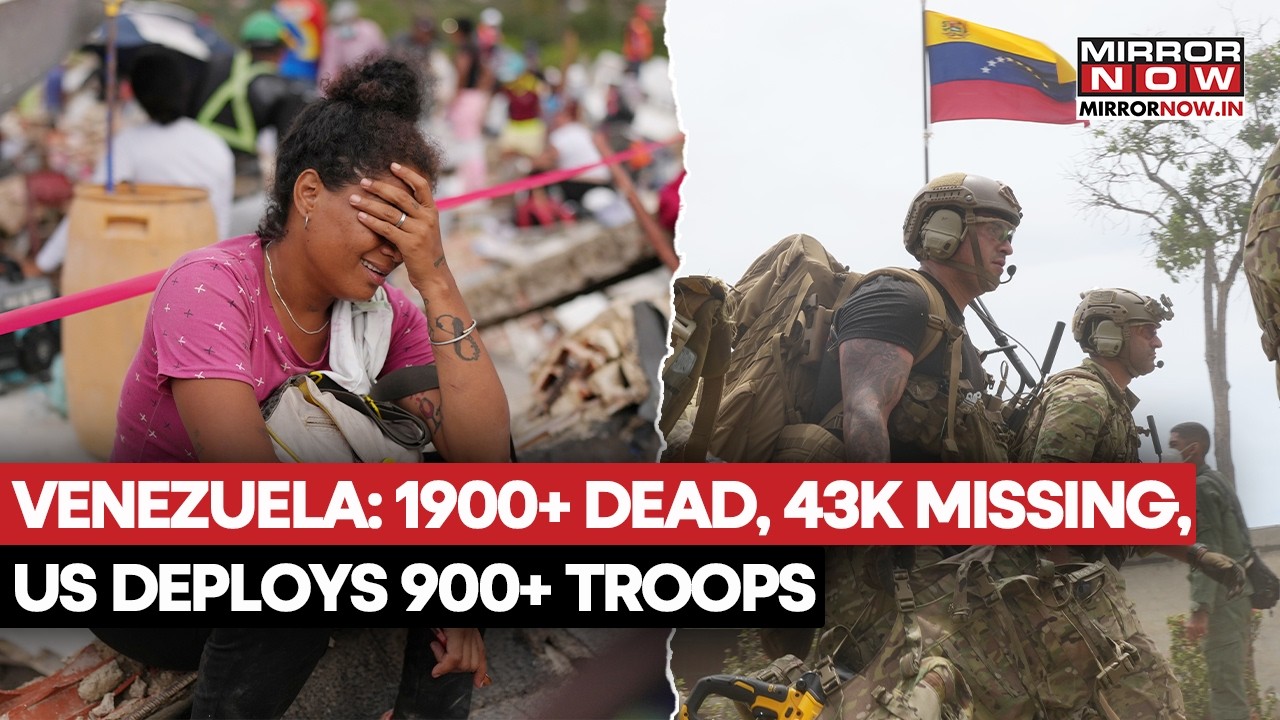 Venezuela Earthquake Aftermath: Over 1900 Dead, 43,000 Still Missing, US Deploys Over 900 Troops
