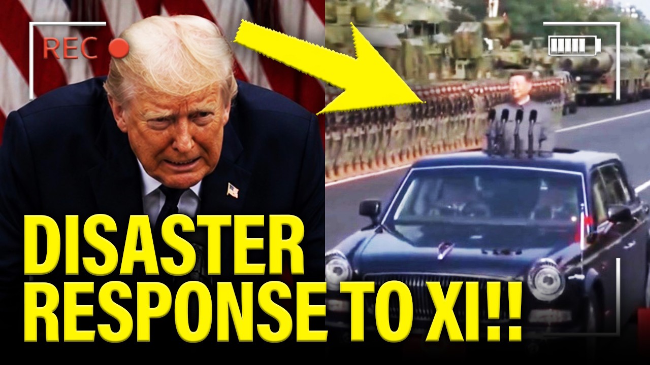 Trump holds DISASTER PRESSER as XI THREATENS HIM!!!