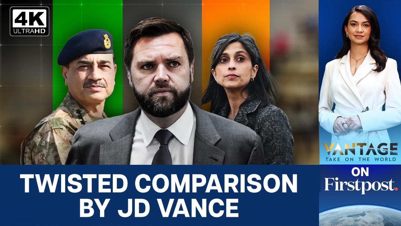 ‘My Indian Wife Usha & Asim Munir’: JD Vance Names His ‘Favourite People’ | Vantage on Firstpost