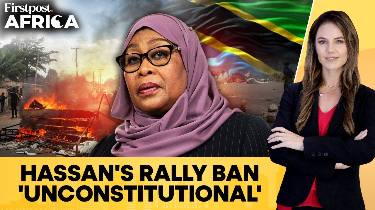Tanzania: Hassan Bans All Political Rallies, Opposition Protests Move | Firstpost Africa | N18G