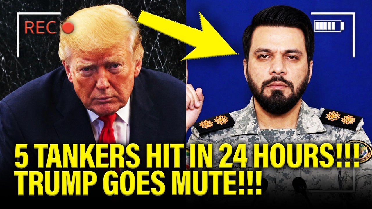 Trump GOES MUTE as 5 TANKERS ATTACKED in 24 HOURS!!!