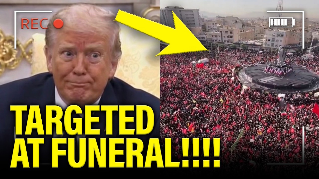 Trump is SCARED TO DEATH as Funeral TARGETS HIM!!!