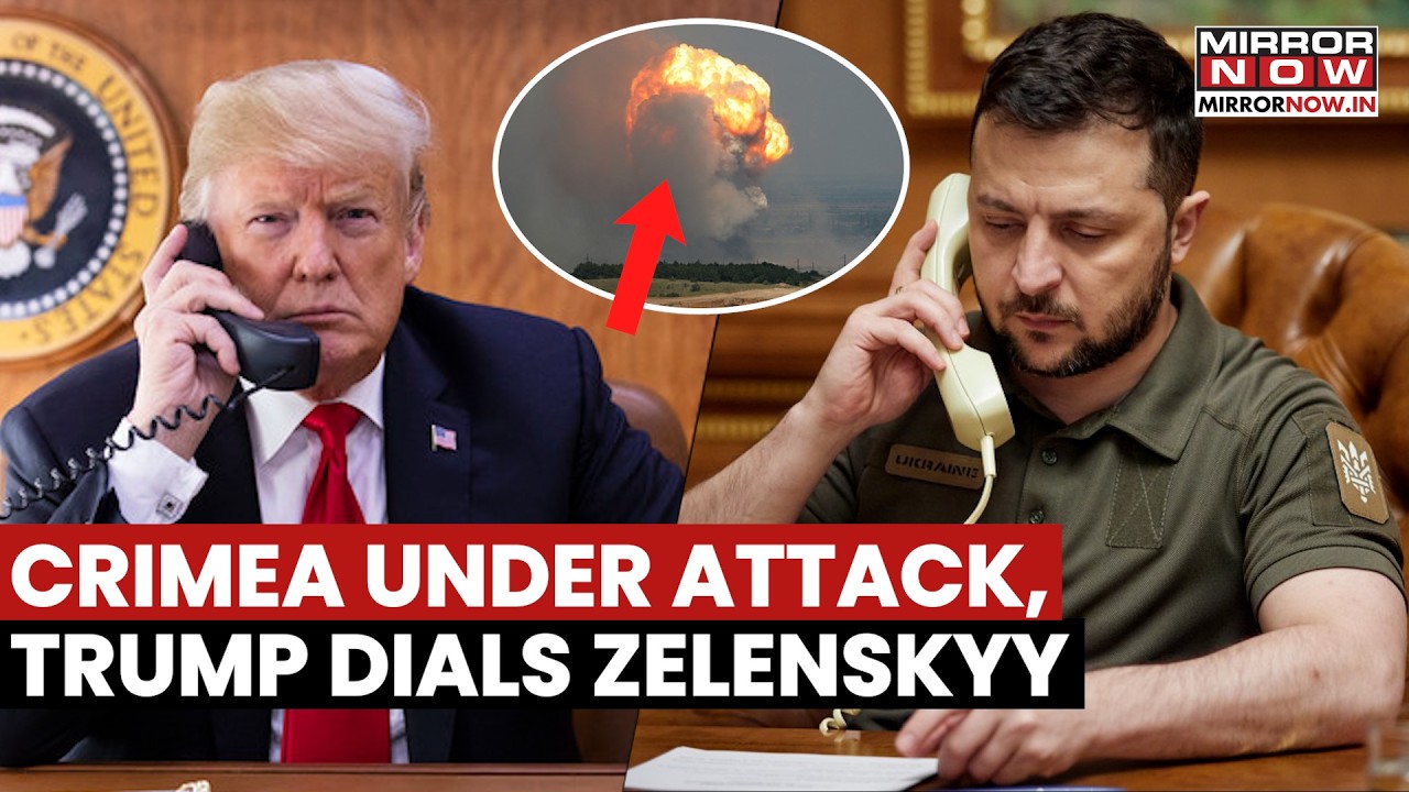Ukraine Attacks Crimea: Trump Holds Separate Calls With Putin And Zelenskyy Amid Escalation