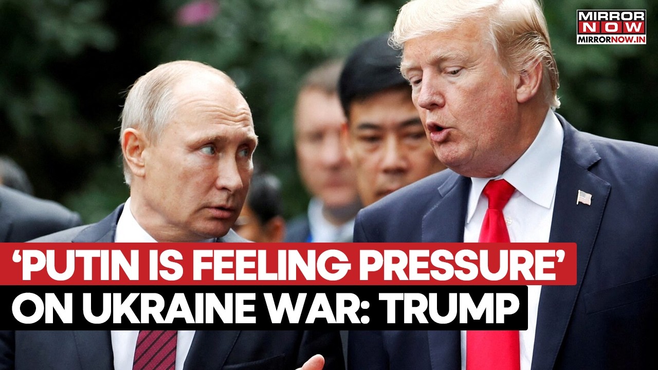 ‘Putin Is Under Pressure!’ Trump Drops Bombshell On Ukraine War! Russia To Call For An End?