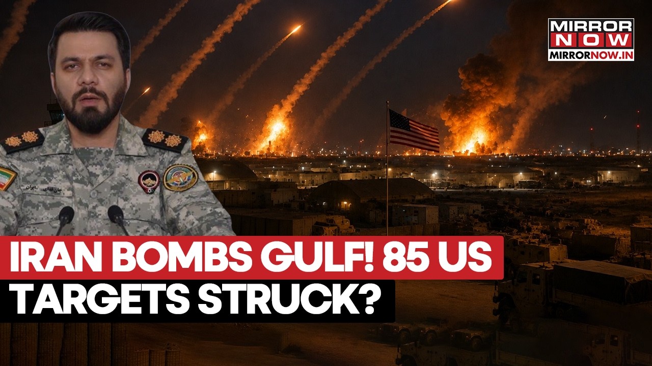 IRAN BOMBS 85 US Targets Across Gulf In Big Revenge Strikes? IRGC Fumes After Trump Attacks Hormuz