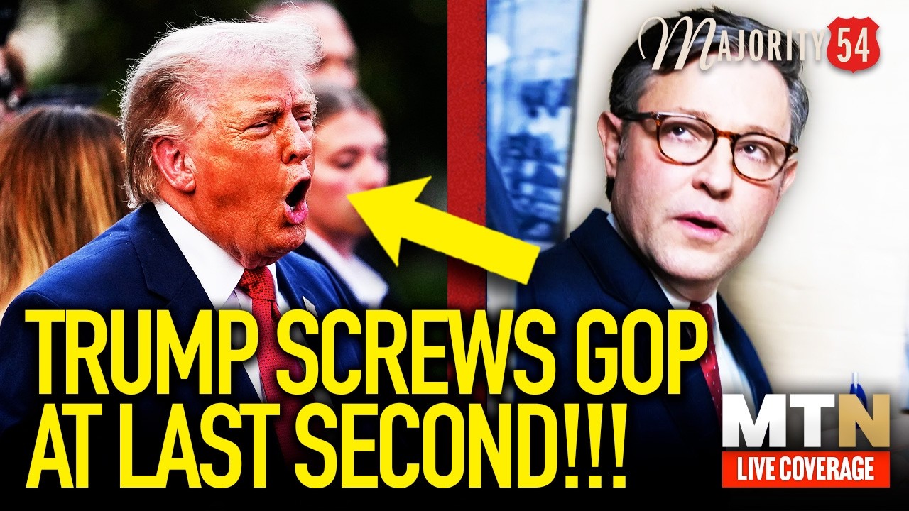 LIVE: Trump BLINDSIDES His OWN Party