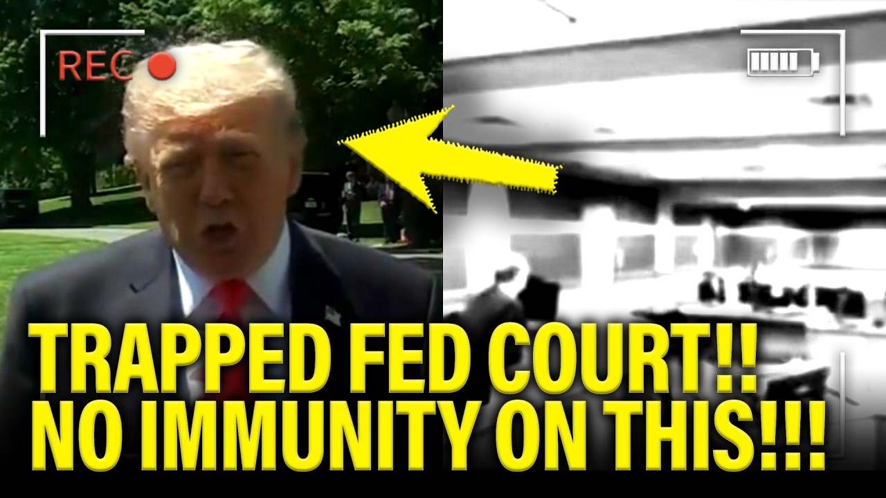 Trump WAIVES IMMUNITY and TRAPS HIMSELF in FED COURT