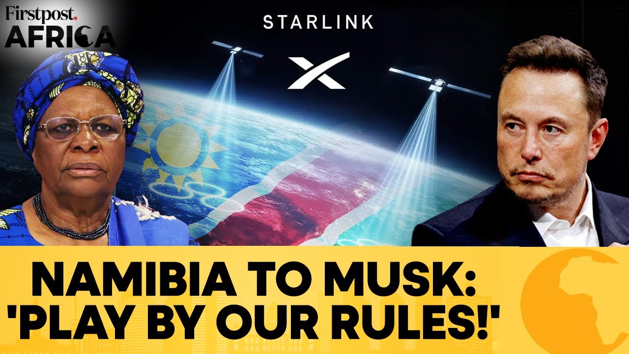 Namibia Blocks Starlink Again as Musk Clashes With African Ownership Laws | Firstpost Africa | N18G