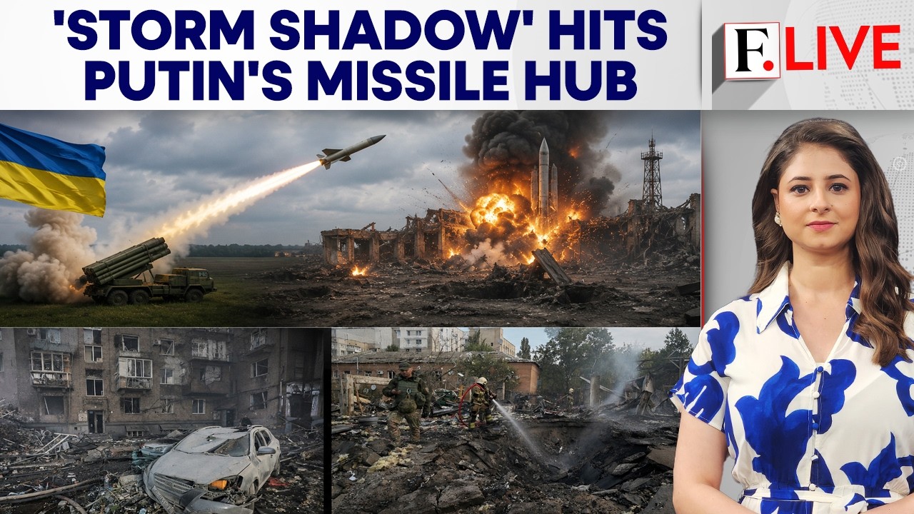 Ukraine Bombs Russian Missile Facility with Storm Shadow Missile: Report | Firstpost Live